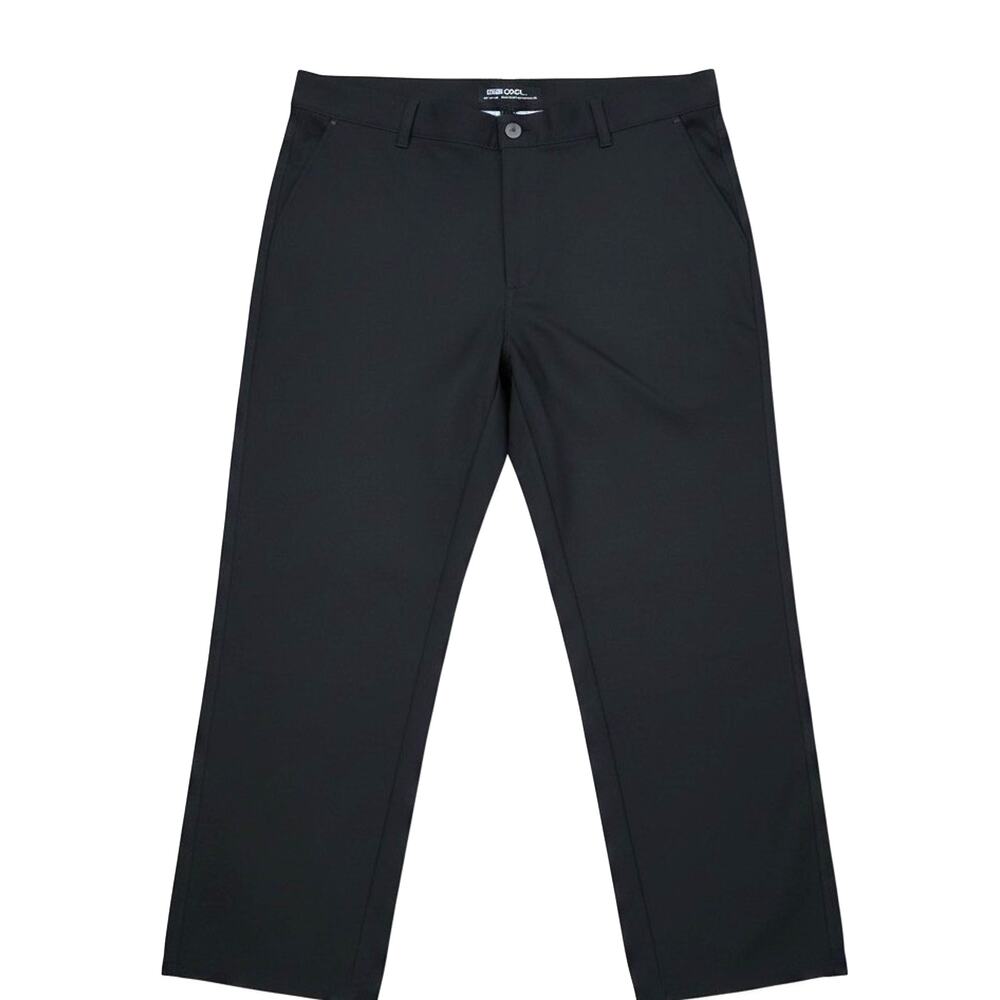 Black Golf Pants Mens 40 X 26 Stretch Performance Sporty Classic Pockets Casual